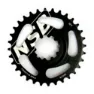 NORTH SHORE BILLET Gxp Kettenblatt, Black, 32t