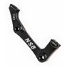 NORTH SHORE BILLET Pm-is 180 Mm Hinterer Scheibenbremszangenadapter Für Fahrrad, Black, One Size