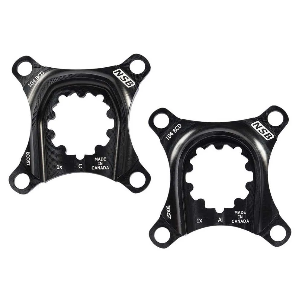NORTH SHORE BILLET Sram Boost X9 104 Bcd Spinne, Black, 104mm NORTH SHORE BILLET Sram Boost X9 104 Bcd Spinne, Black, 104mm