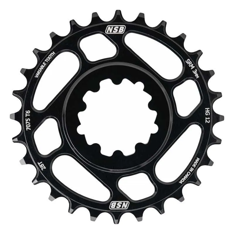 NORTH SHORE BILLET Sram Vt Cr Boost Shimano Dm 12v Kettenblatt, Black, 34t NORTH SHORE BILLET Sram Vt Cr Boost Shimano Dm 12v Kettenblatt, Black, 34t
