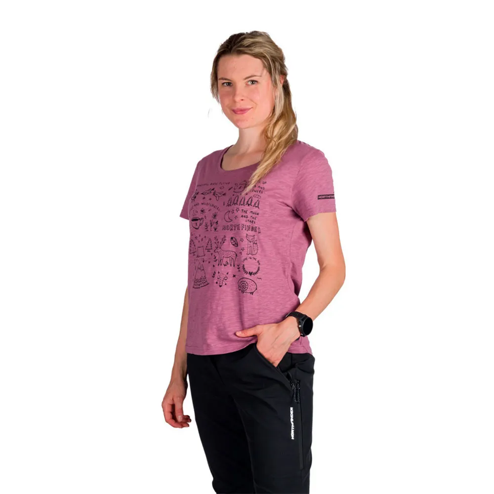Northfinder Amie Kurzarm-t-shirt Northfinder Amie Kurzarm-t-shirt