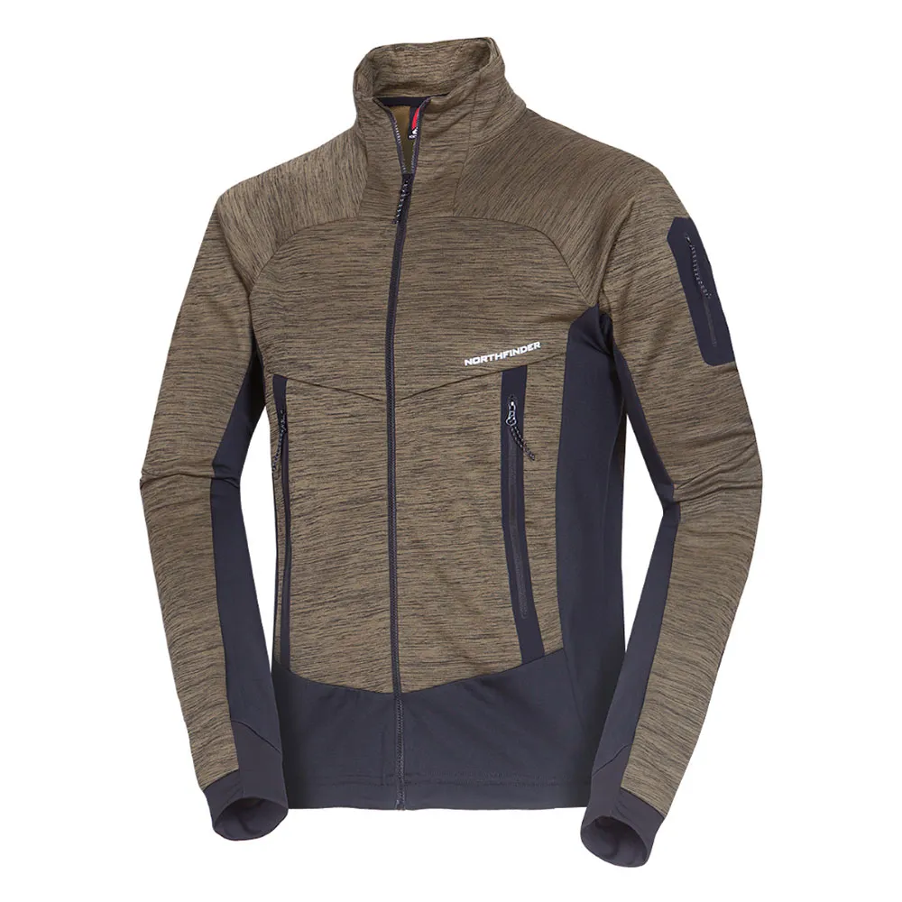 Northfinder Gennaro Fleece Mit Durchgehendem Reißverschluss Northfinder Gennaro Fleece Mit Durchgehendem Reißverschluss
