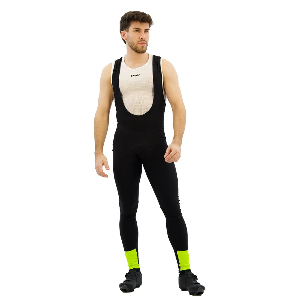 Northwave Active Colorway Lange Trägerhose, Anthracite / yellow Northwave Active Colorway Lange Trägerhose, Anthracite / yellow