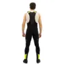 Northwave Active Colorway Lange Trägerhose, Anthracite / yellow