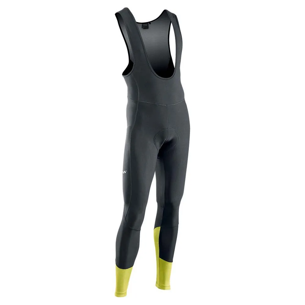 Northwave Active Colorway Lange Trägerhose, Anthracite / yellow Northwave Active Colorway Lange Trägerhose, Anthracite / yellow