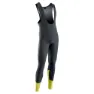 Northwave Active Colorway Lange Trägerhose, Anthracite / yellow