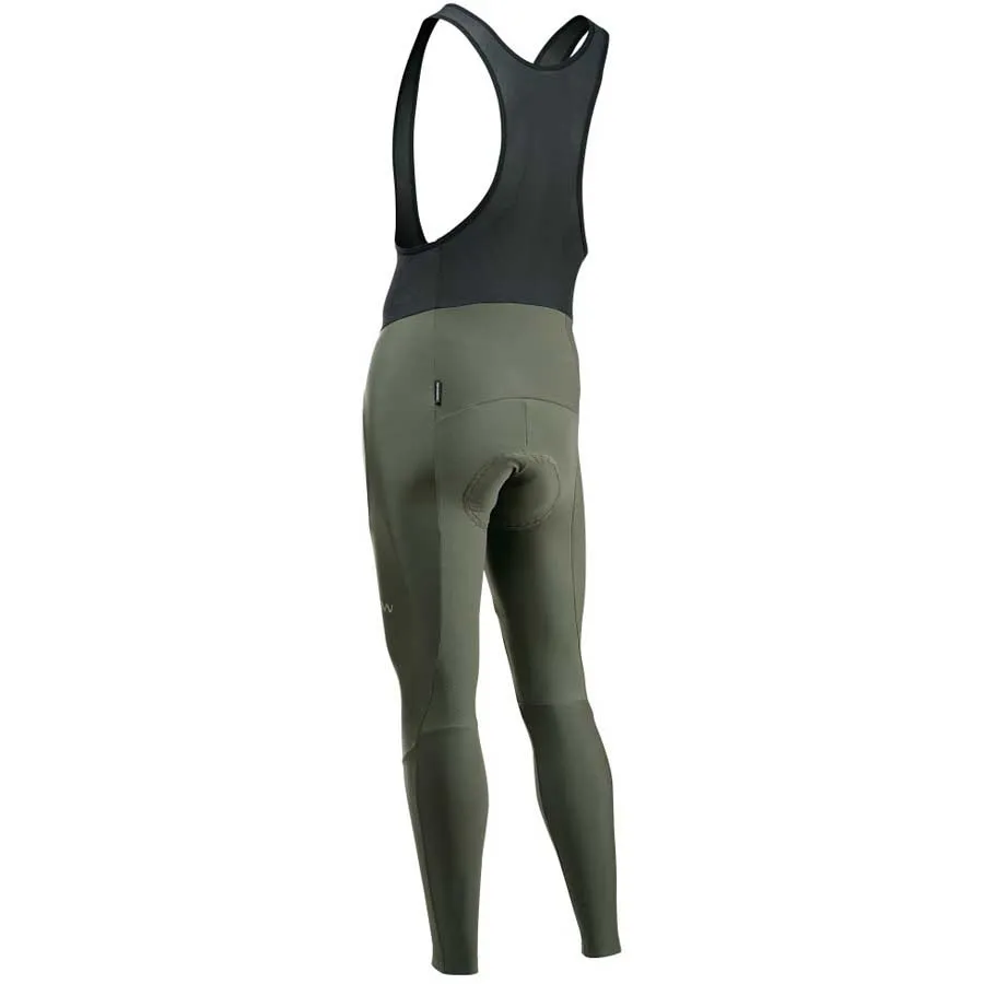 Northwave Active Gel Ms Lange Trägerhose, Green forest Northwave Active Gel Ms Lange Trägerhose, Green forest