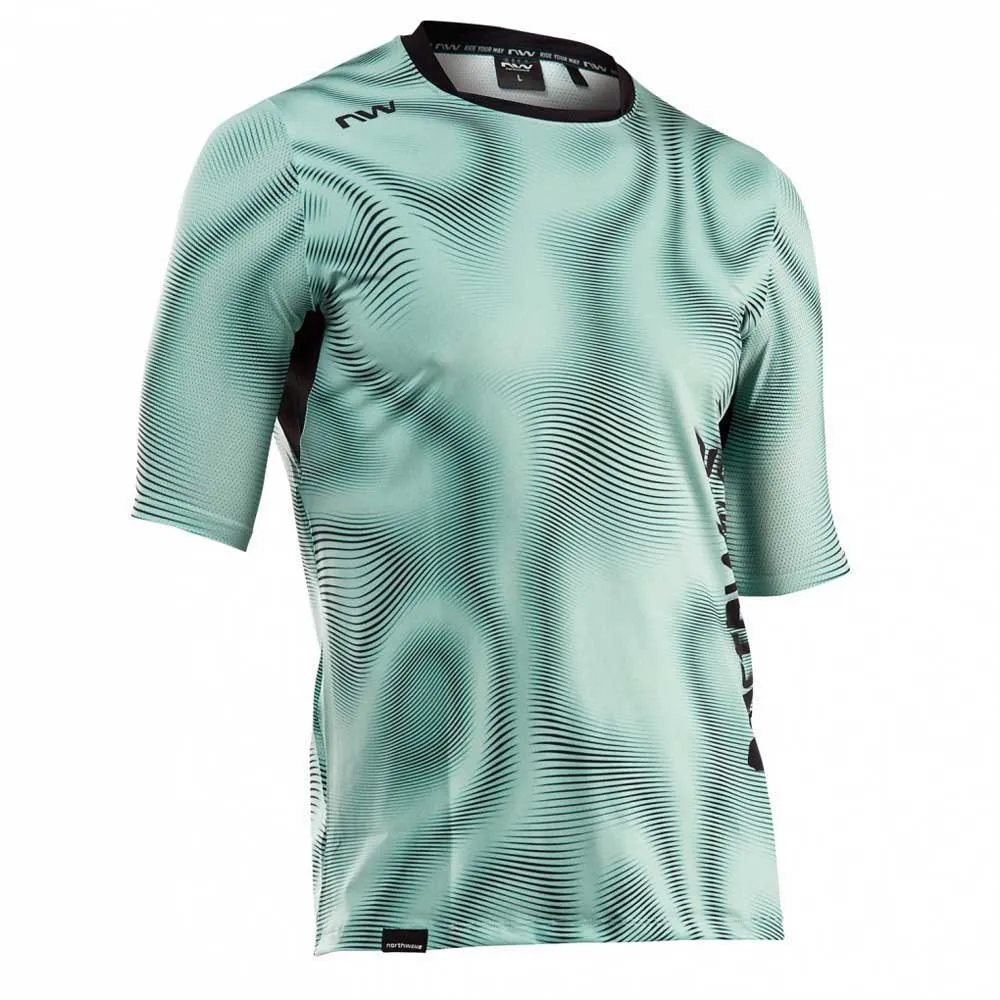 Northwave Bomb Doppler Kurzarm-radtrikot, Surf blue / black, L Northwave Bomb Doppler Kurzarm-radtrikot, Surf blue / black, L