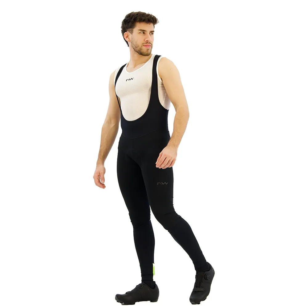 Northwave Fast Polar Lange Trägerhose, Black / fluor yellow Northwave Fast Polar Lange Trägerhose, Black / fluor yellow