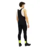 Northwave Fast Polar Lange Trägerhose, Black / fluor yellow