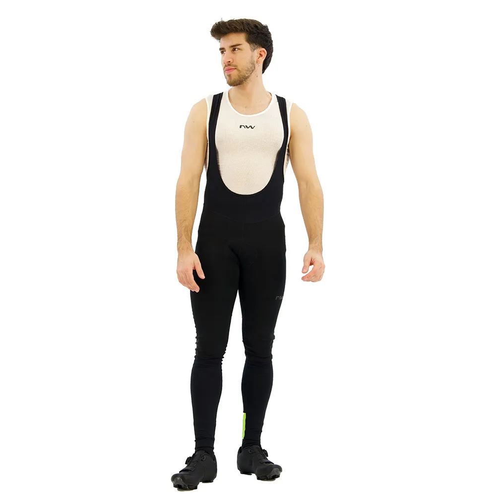 Northwave Fast Polar Lange Trägerhose, Black / fluor yellow Northwave Fast Polar Lange Trägerhose, Black / fluor yellow