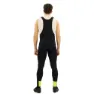 Northwave Fast Polar Lange Trägerhose, Black / fluor yellow