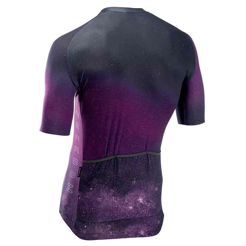 Northwave Freedom Kurzarm-radtrikot, Plum Northwave Freedom Kurzarm-radtrikot, Plum