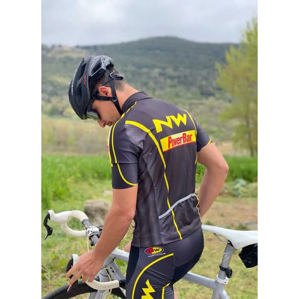 Northwave Performance Kurzarm-radtrikot, Black / yellow Northwave Performance Kurzarm-radtrikot, Black / yellow