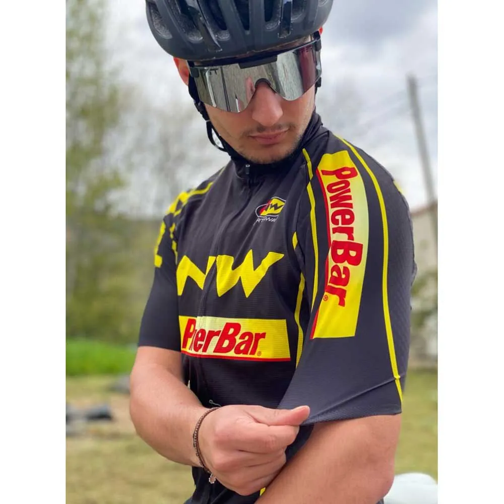 Northwave Performance Kurzarm-radtrikot, Black / yellow Northwave Performance Kurzarm-radtrikot, Black / yellow