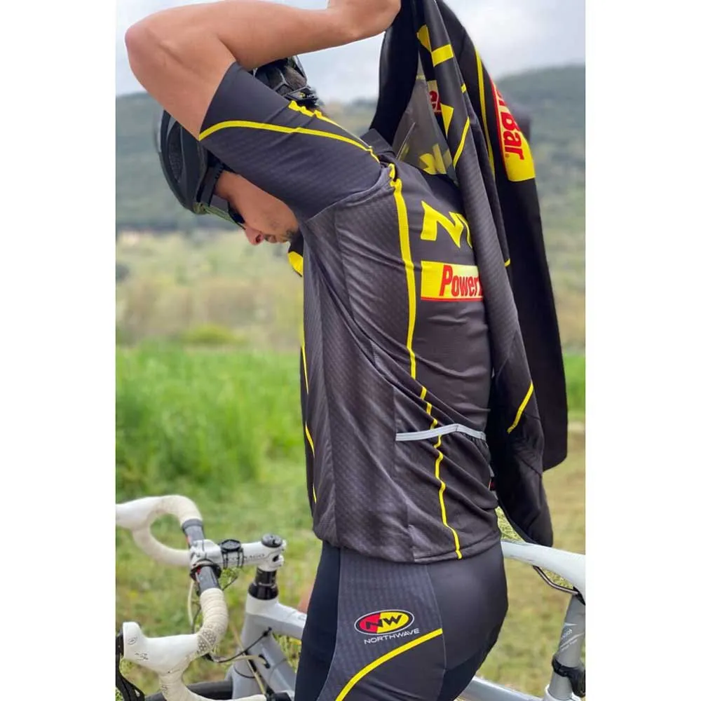 Northwave Performance Kurzarm-radtrikot, Black / yellow Northwave Performance Kurzarm-radtrikot, Black / yellow