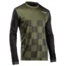 Forest green / black