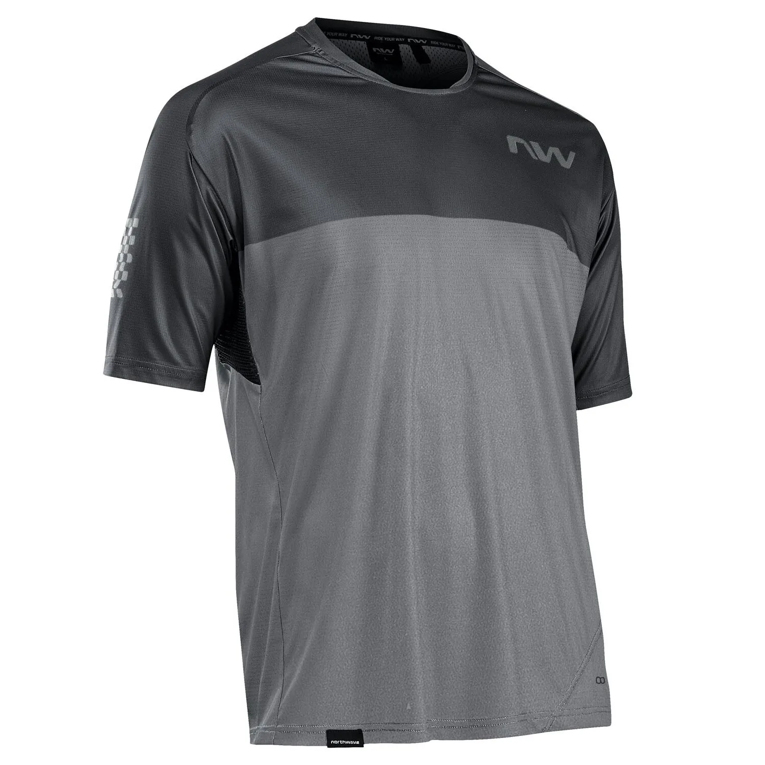 Northwave Trikot Edge Unisex, schwarz Northwave Trikot Edge Unisex, schwarz