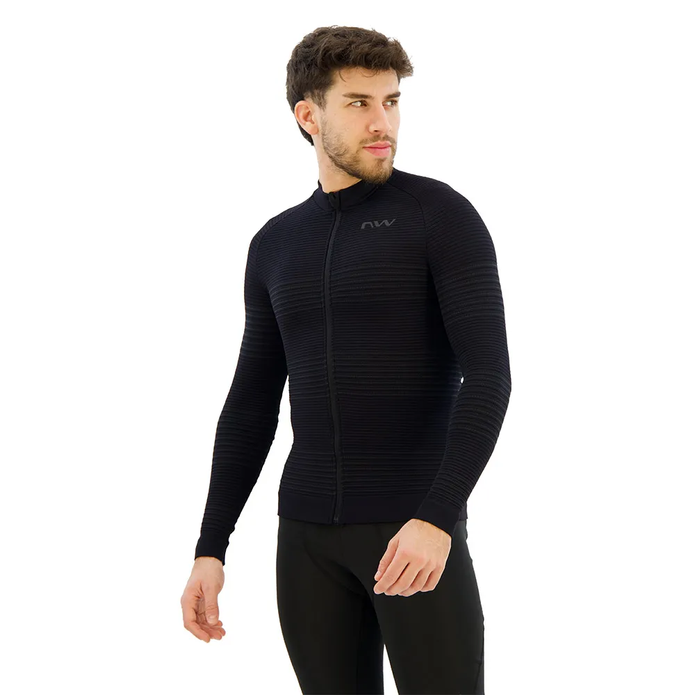 Northwave Trip Knit Langarm-trikot, Black, S Northwave Trip Knit Langarm-trikot, Black, S