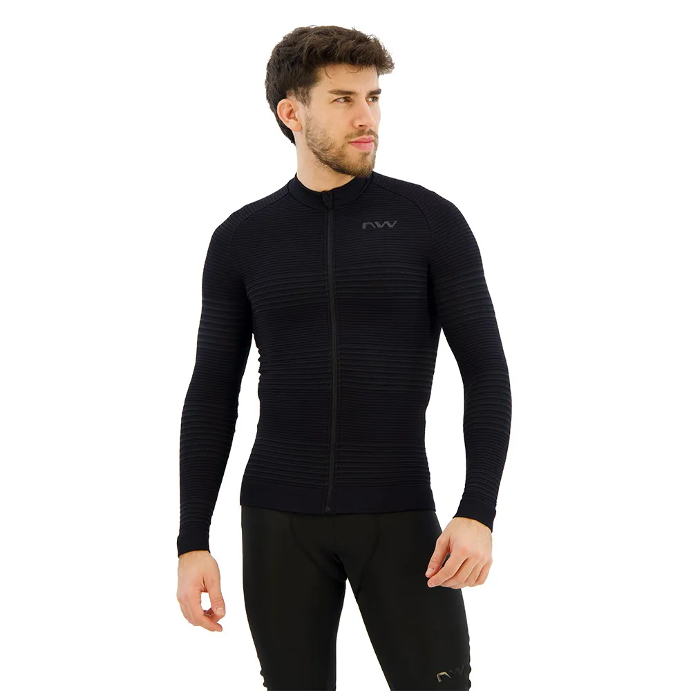 Northwave Trip Knit Langarm-trikot, Black, S Northwave Trip Knit Langarm-trikot, Black, S