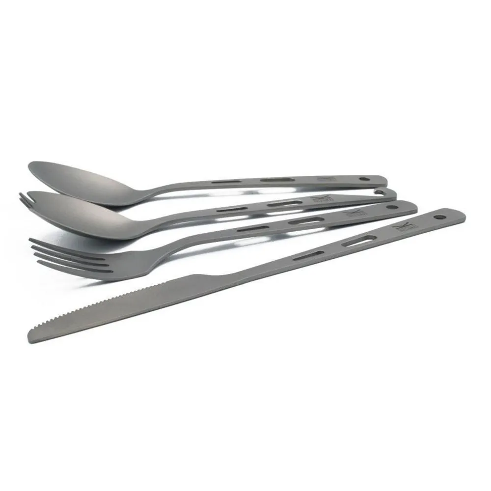 Nosko Titan Gr5 Besteck, Silver, One Size Nosko Titan Gr5 Besteck, Silver, One Size