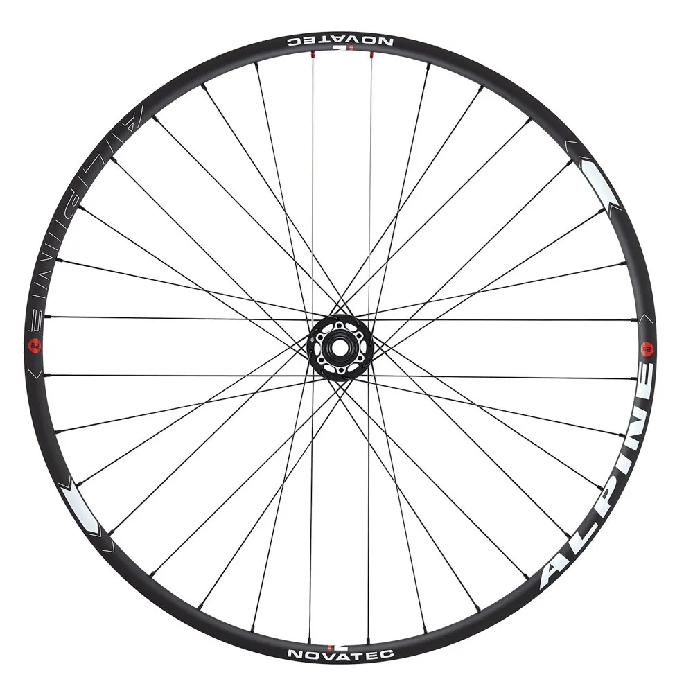Novatec Alpine 29´´ 6b Disc Mtb-laufradsatz, Black, 15 x 100 / 12 x 142mm, Shimano/Sram HG Novatec Alpine 29´´ 6b Disc Mtb-laufradsatz, Black, 15 x 100 / 12 x 142mm, Shimano/Sram HG