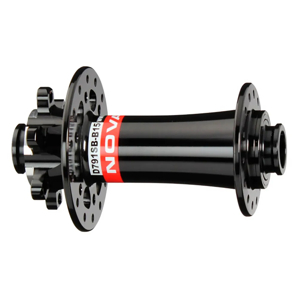 Novatec D041sb-b15 Boost 6b Disc Vorderradnabe, Black, 28H, 15 x 110mm Novatec D041sb-b15 Boost 6b Disc Vorderradnabe, Black, 28H, 15 x 110mm