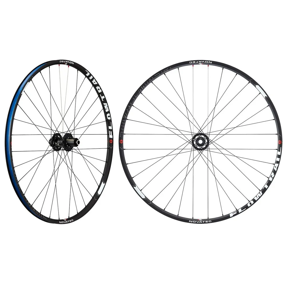 Novatec Flowtrail 29´´ 6b Disc Mtb-laufradsatz, Black, 15 x 100 / 12 x 142mm, Shimano/Sram HG Novatec Flowtrail 29´´ 6b Disc Mtb-laufradsatz, Black, 15 x 100 / 12 x 142mm, Shimano/Sram HG