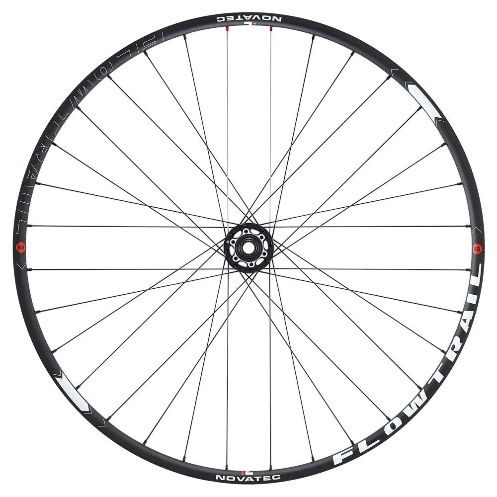 Novatec Flowtrail 29´´ 6b Disc Mtb-laufradsatz, Black, 15 x 100 / 12 x 142mm, Shimano/Sram HG Novatec Flowtrail 29´´ 6b Disc Mtb-laufradsatz, Black, 15 x 100 / 12 x 142mm, Shimano/Sram HG