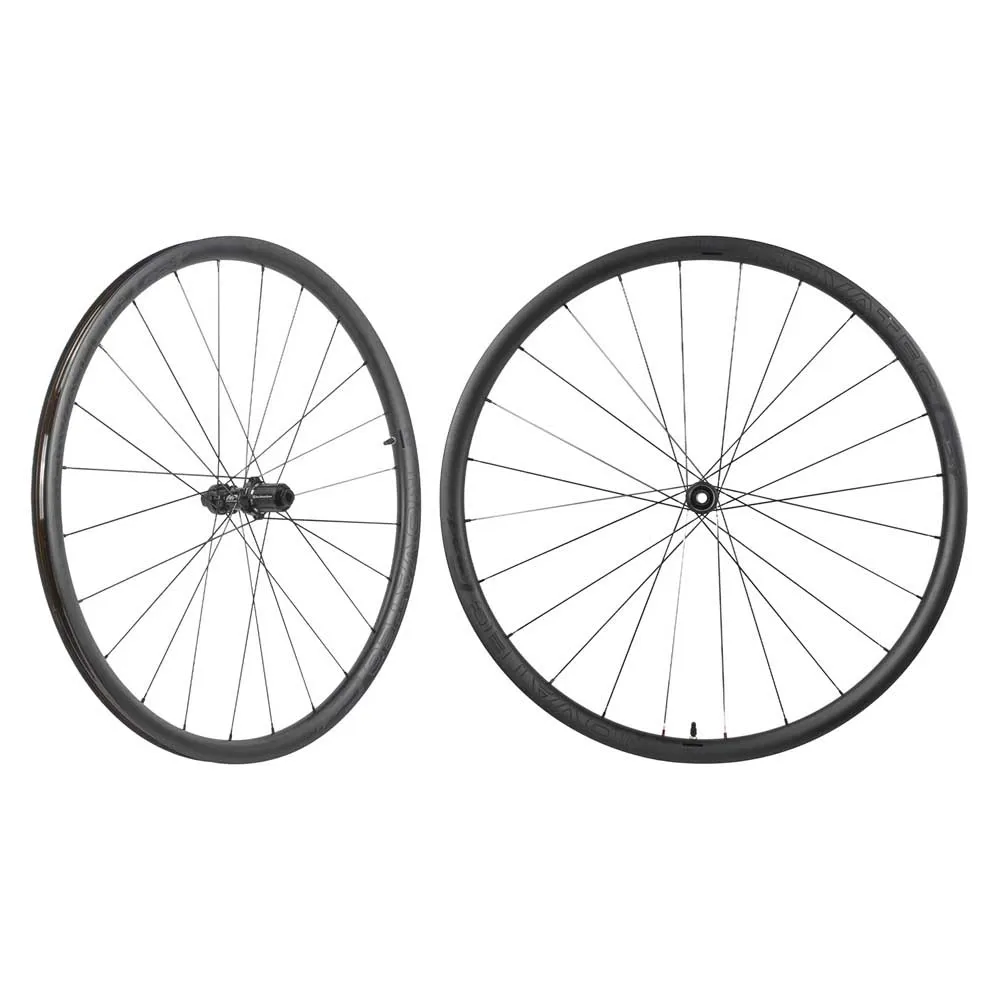 Novatec G24 Pro Cl Disc Tubeless Rennrad Laufradsatz, Black, 12 x 100/142mm, Sram XDR