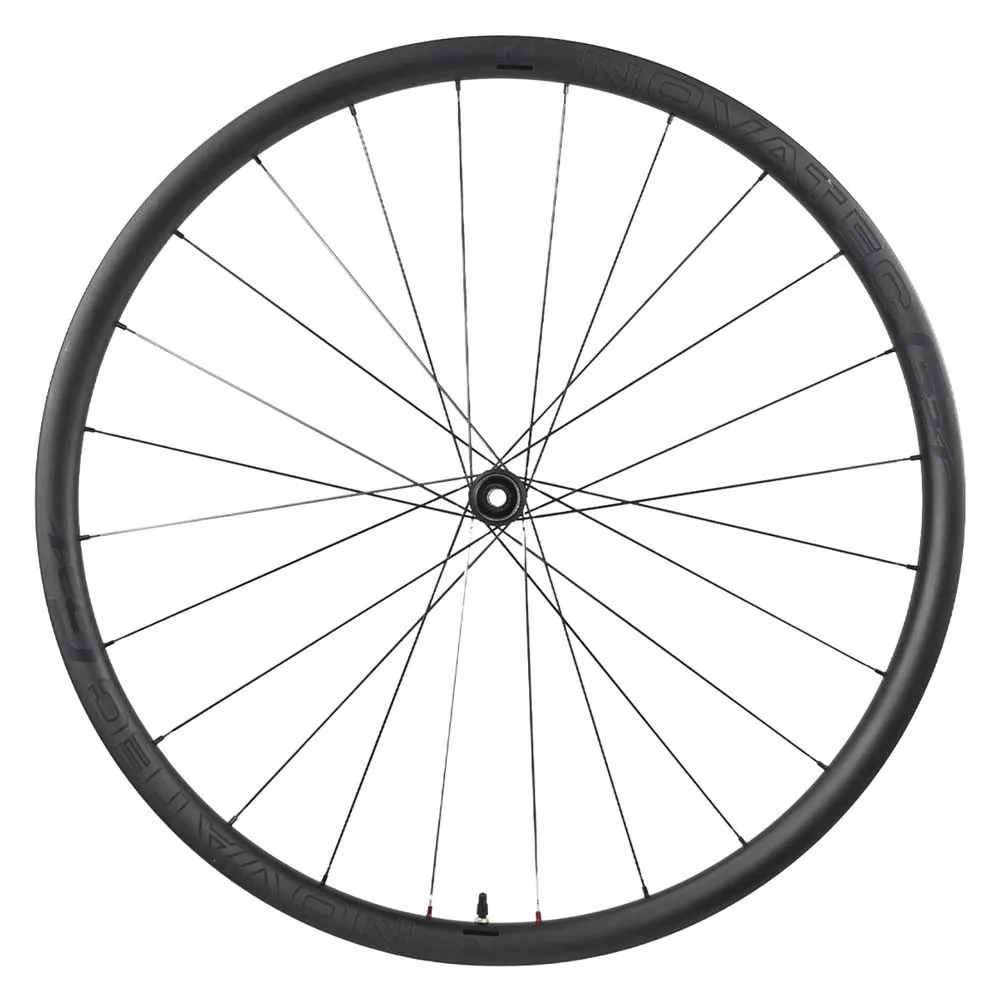 Novatec G24 Pro Cl Disc Tubeless Rennrad Laufradsatz, Black, 12 x 100/142mm, Sram XDR