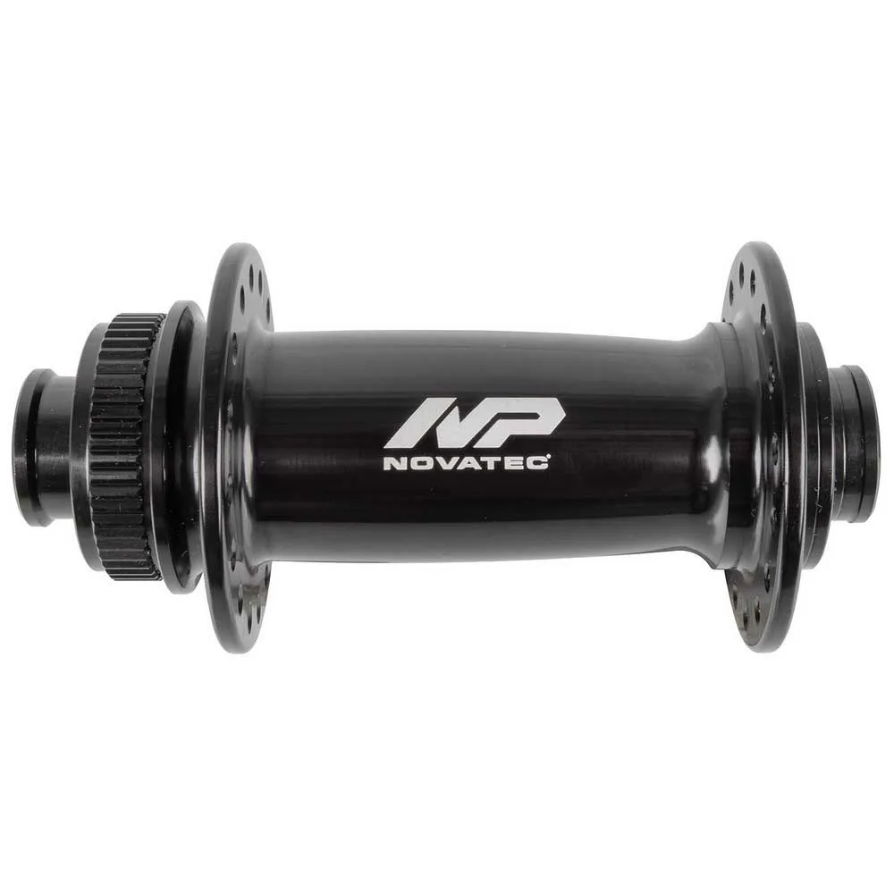Novatec J-bend Cl Disc Vorderradnabe, Black, 28H, 12 x 100mm Novatec J-bend Cl Disc Vorderradnabe, Black, 28H, 12 x 100mm