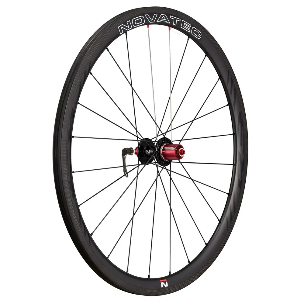 Novatec R3 U3.0 Tubeless Rennrad Laufradsatz, Black, 9 x 100 / 10 x 130mm, Shimano/Sram HG