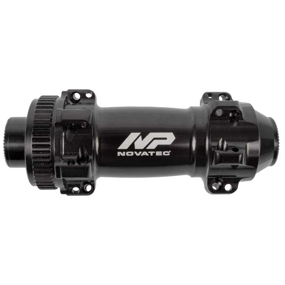 Novatec Straight Pull Cl Disc Vorderradnabe, Black, 24H, 12 x 100mm Novatec Straight Pull Cl Disc Vorderradnabe, Black, 24H, 12 x 100mm