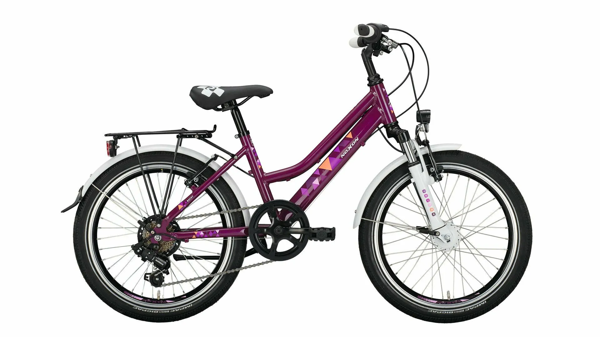 Noxon Rocky FG ND 7-Gang dark cherry 20" Wave, Violett, 20" Noxon Rocky FG ND 7-Gang dark cherry 20" Wave, Violett, 20"