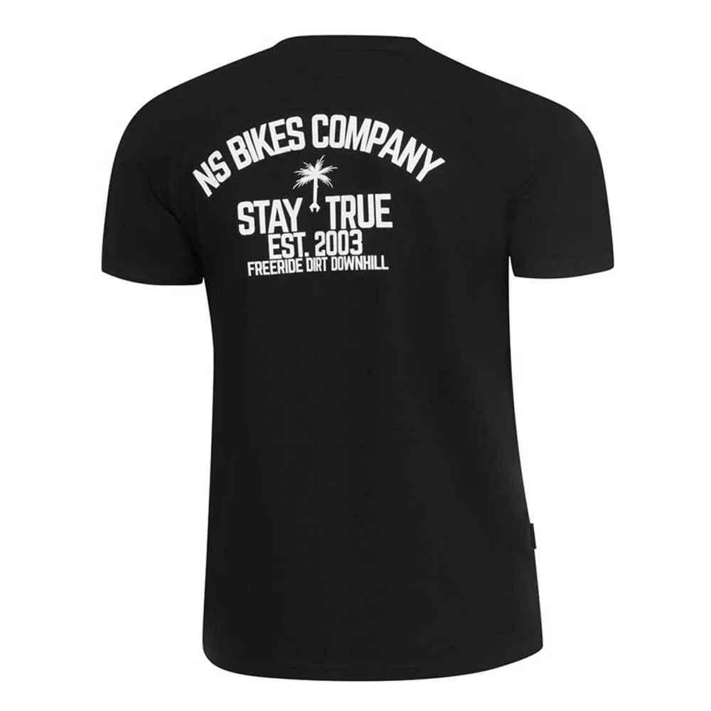 NS Bikes Palm Kurzarm-t-shirt, Black, M