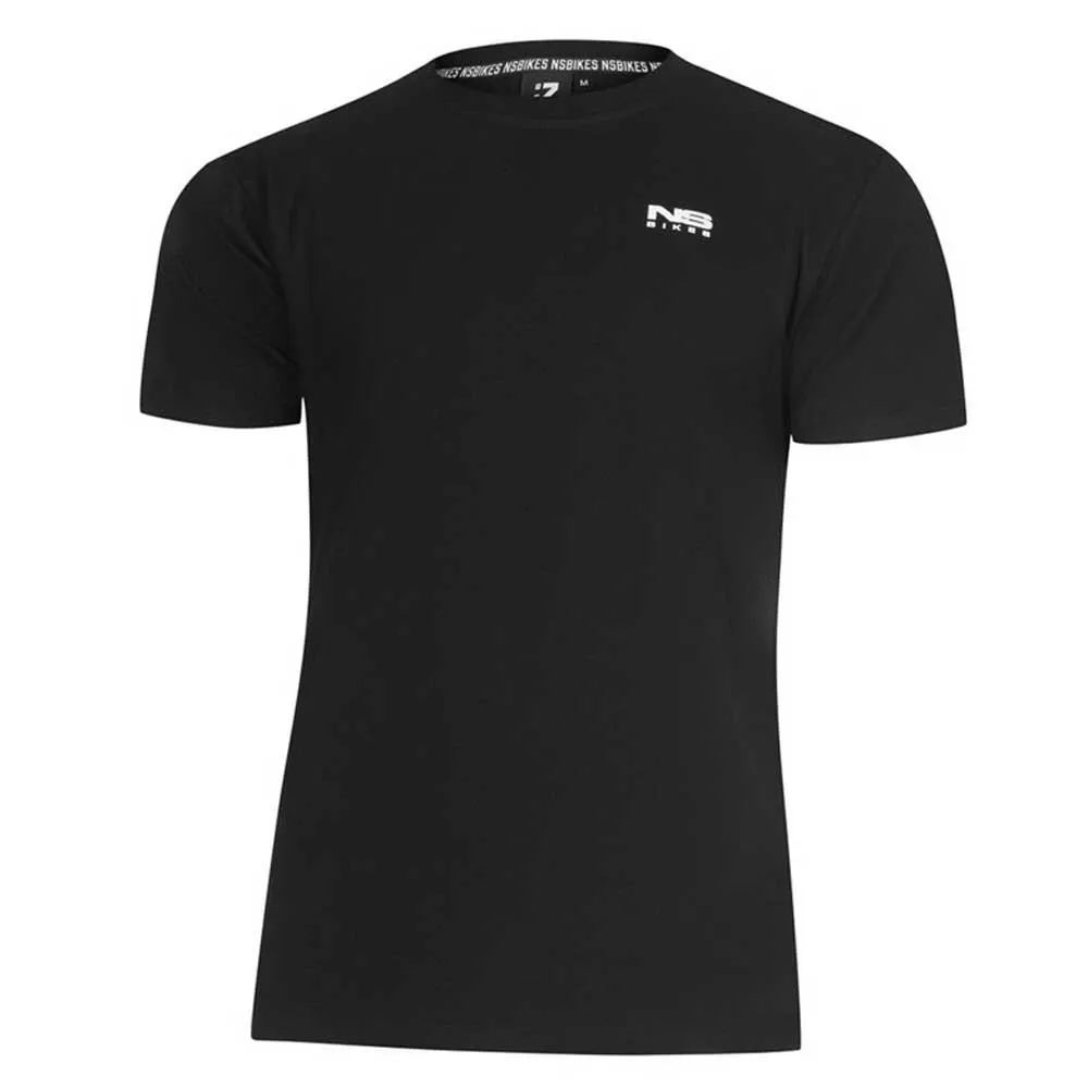 NS Bikes Palm Kurzarm-t-shirt, Black, M