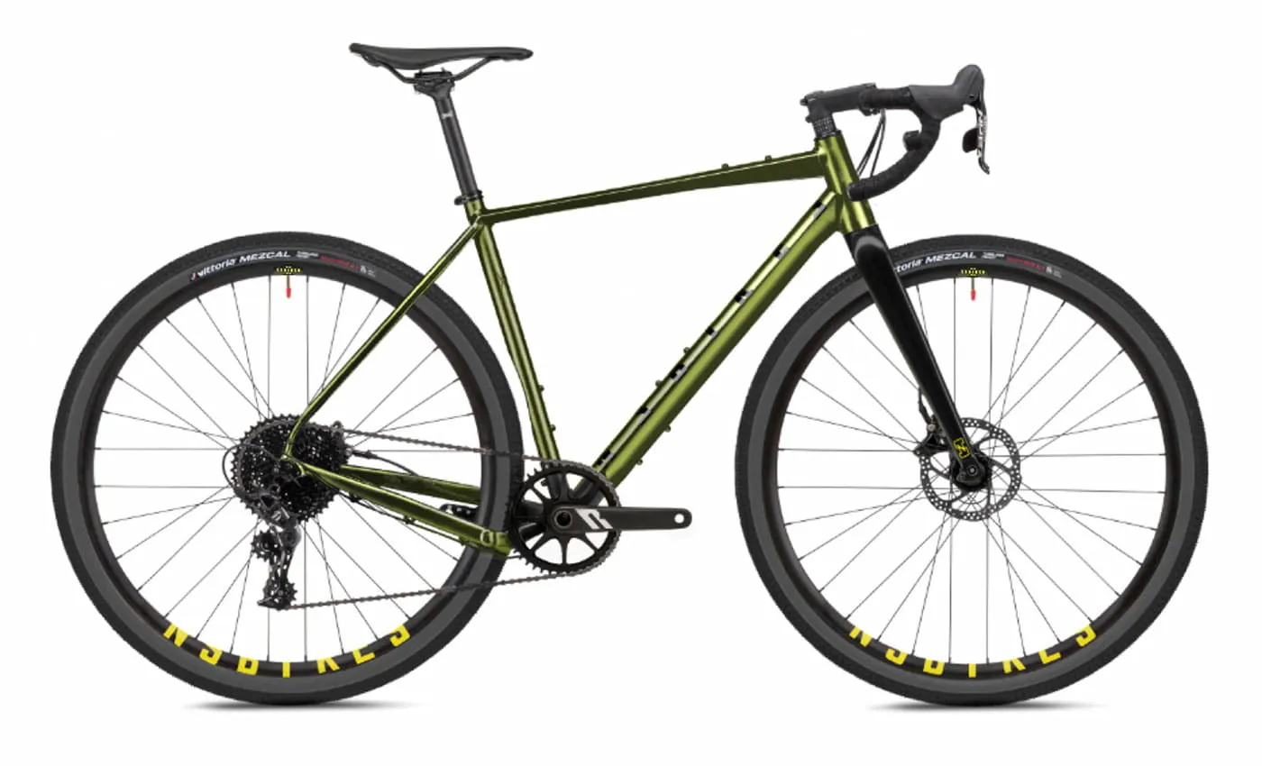 NS Bikes Rag+1 - 11K Diamant, Schwarz,grün NS Bikes Rag+1 - 11K Diamant, Schwarz,grün