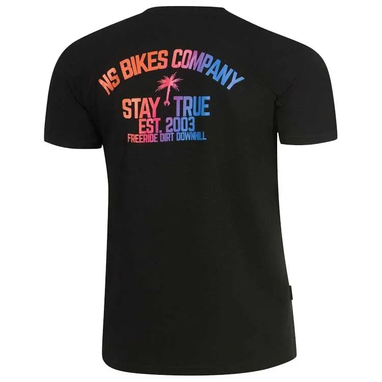 NS Bikes Tropical Kurzarm-t-shirt, Black, S