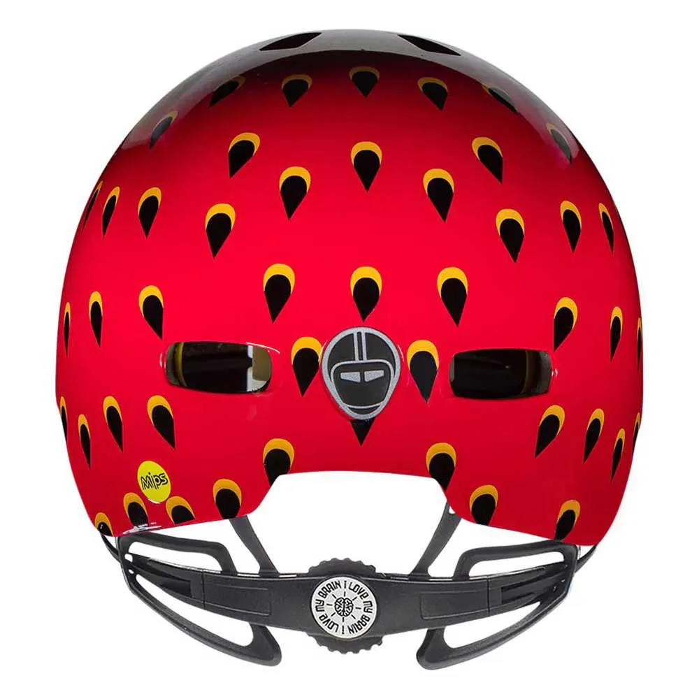 Nutcase Little Nutty Very Berry Mips Junior-helm, Red / black Nutcase Little Nutty Very Berry Mips Junior-helm, Red / black