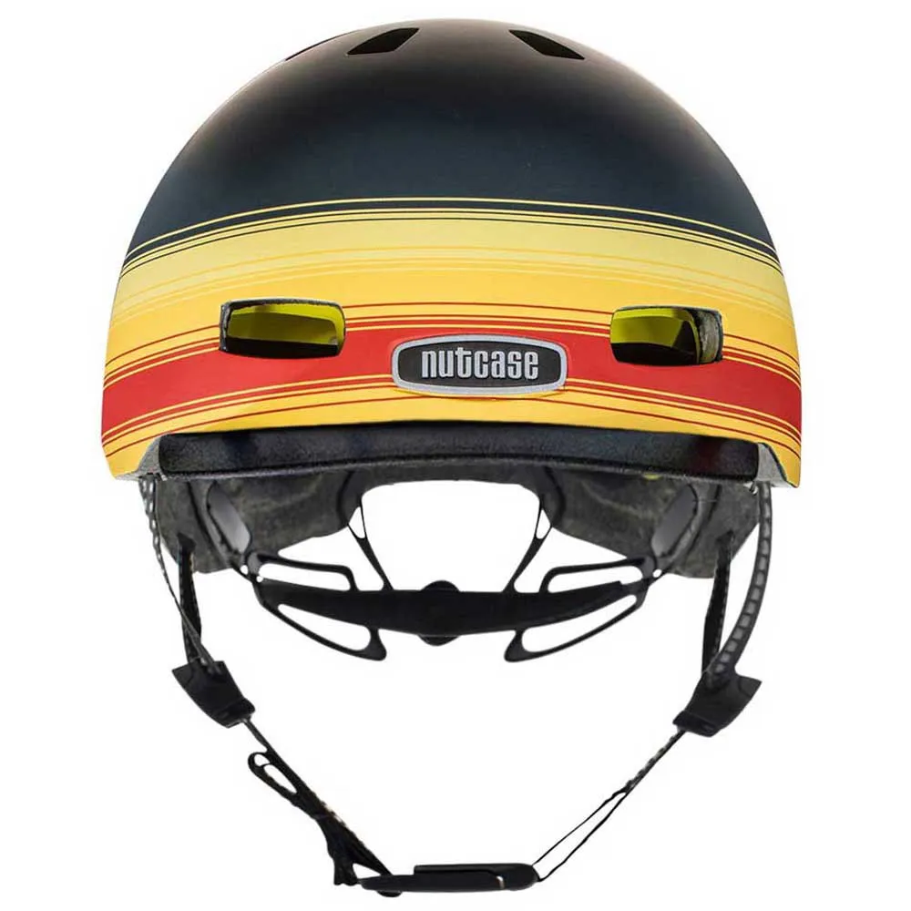 Nutcase Street Dipinto Mips Stadthelm, Blue / yellow / red Nutcase Street Dipinto Mips Stadthelm, Blue / yellow / red