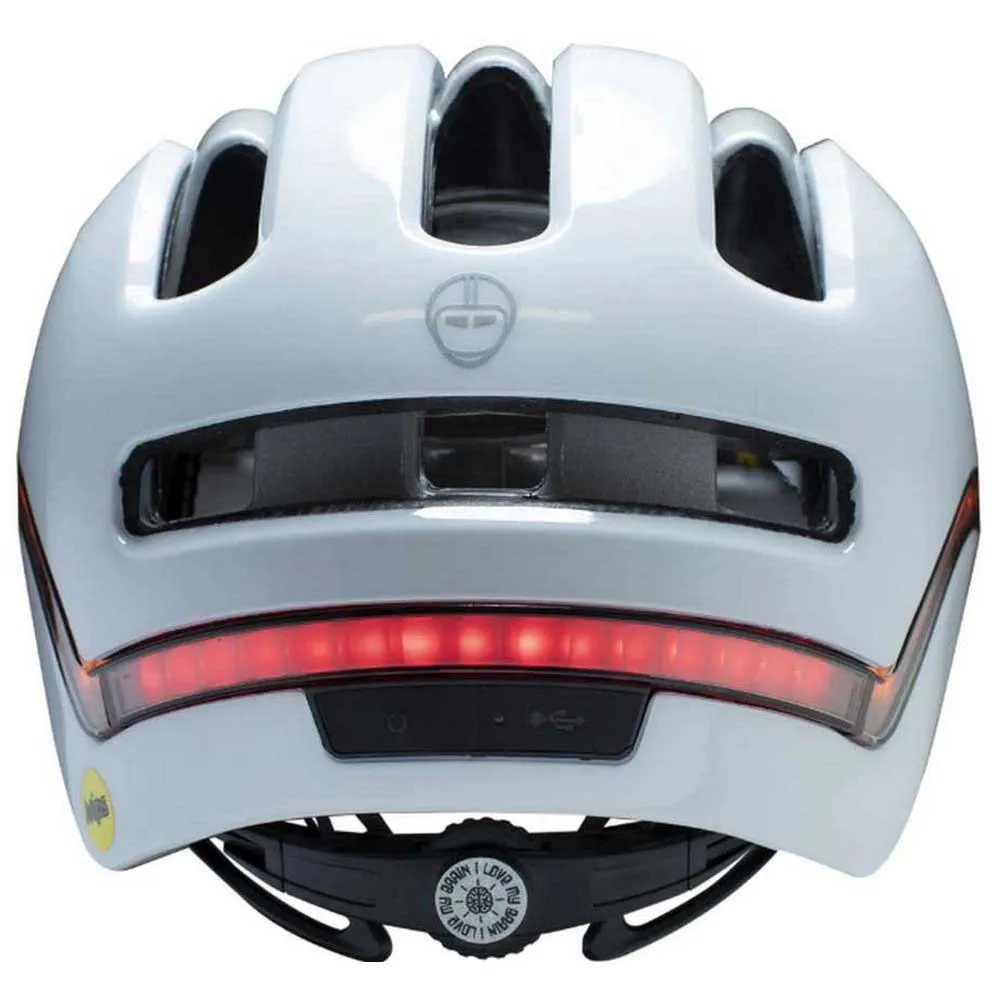 Nutcase Vio Mips Stadthelm, White gloss light Nutcase Vio Mips Stadthelm, White gloss light
