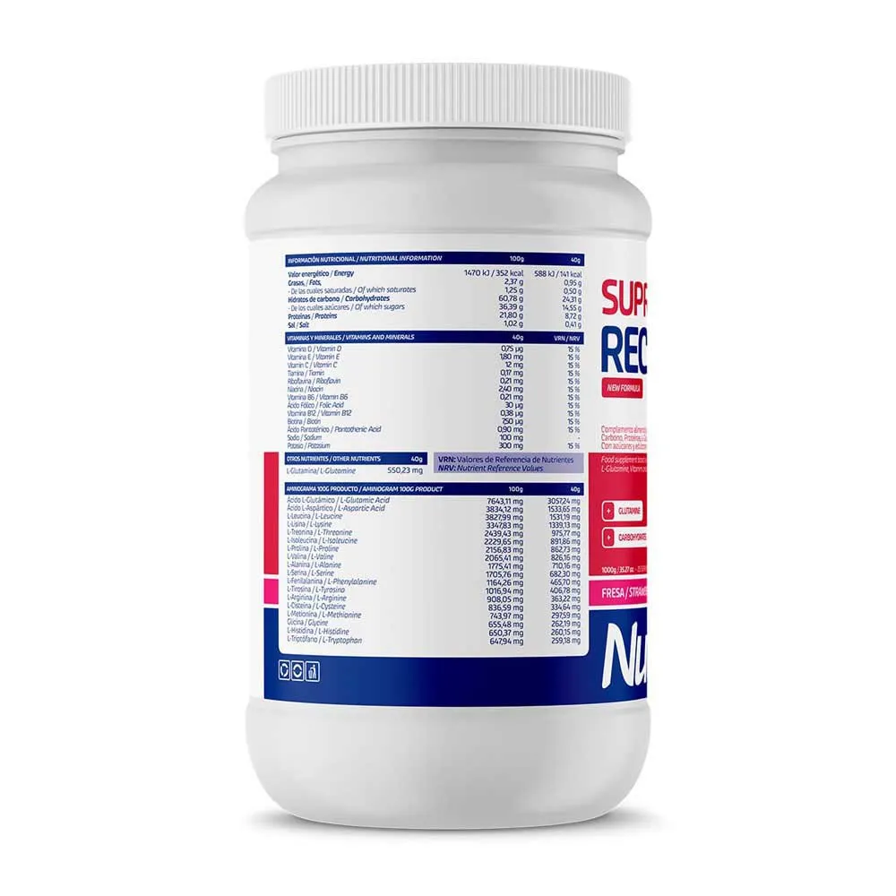 Nutrinovex Suproplex Recovery 3.1 1kg Pulver Erdbeere, One size Nutrinovex Suproplex Recovery 3.1 1kg Pulver Erdbeere, One size