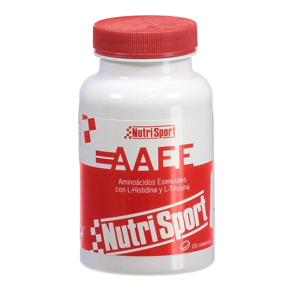 NutriSport Aminoacids Essentials Tabletten Neutraler Geschmack 1g 100 Einheiten, Multicolor, One Size NutriSport Aminoacids Essentials Tabletten Neutraler Geschmack 1g 100 Einheiten, Multicolor, One Size