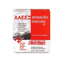 NutriSport Aminosäuren Essentials 1/neutraler Geschmack 2g 100 Einheiten NutriSport Aminosäuren Essentials 1/neutraler Geschmack 2g 100 Einheiten