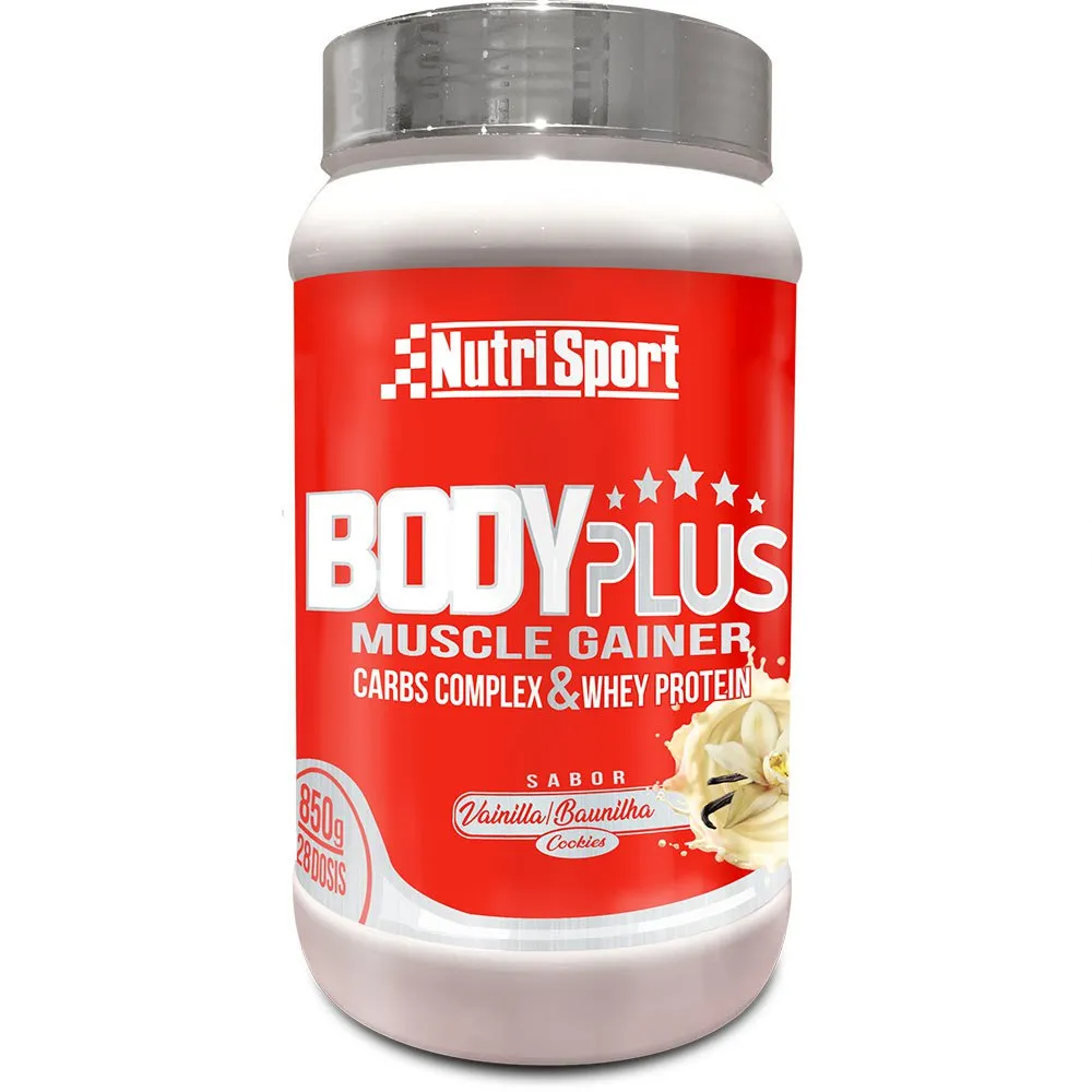 NutriSport Bodyplus 850g Vanille, Black, One Size NutriSport Bodyplus 850g Vanille, Black, One Size