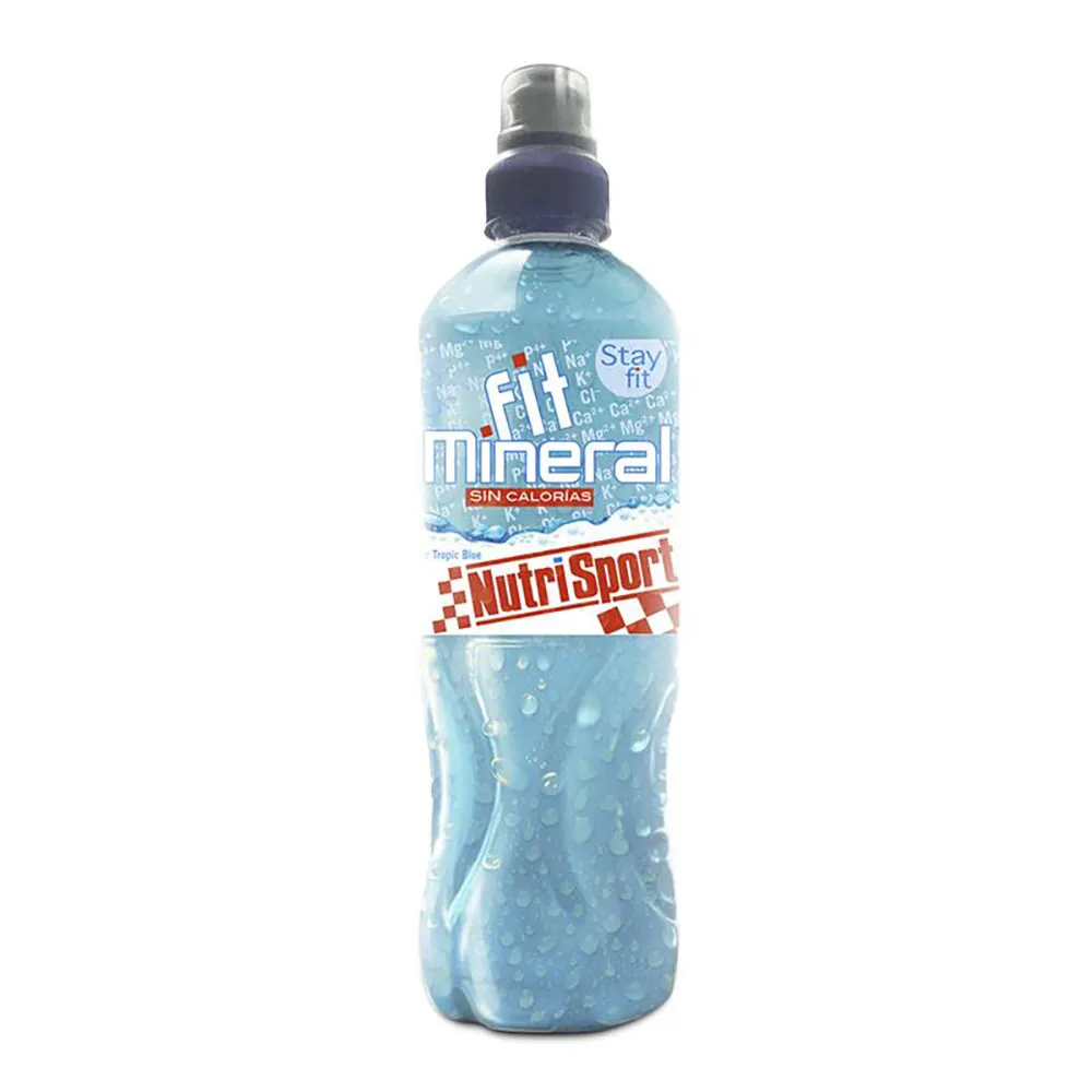 NutriSport Fit Minerals 500ml 24 Box Mit Hydratisierenden Einzelgetränken Blaue Tropen, One size NutriSport Fit Minerals 500ml 24 Box Mit Hydratisierenden Einzelgetränken Blaue Tropen, One size