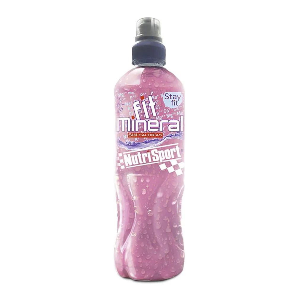 NutriSport Fit Minerals 500ml 24 Box Mit Hydratisierenden Einzelgetränken Rote Beeren, One size NutriSport Fit Minerals 500ml 24 Box Mit Hydratisierenden Einzelgetränken Rote Beeren, One size