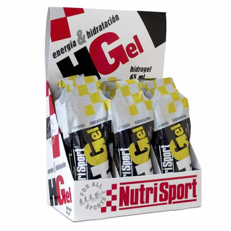 NutriSport Hgel Schachtel Mit Energiegelen Zitrone 65ml 18 Einheiten, Lemon, One Size NutriSport Hgel Schachtel Mit Energiegelen Zitrone 65ml 18 Einheiten, Lemon, One Size