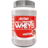NutriSport Mega Molkenprotein Erdbeere 900g NutriSport Mega Molkenprotein Erdbeere 900g